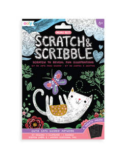 Cutie Cat - Scratch and Scribble Mini Kit