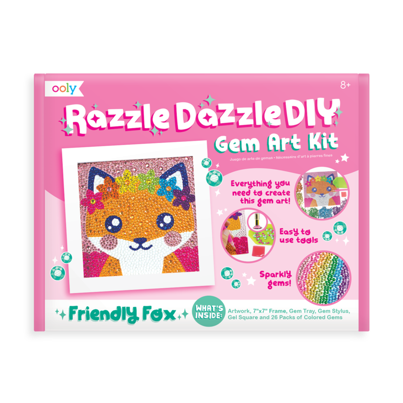 Friendly Fox Gem Art Kit