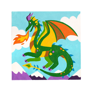Paint by Number Kit - Fantastic Dragon