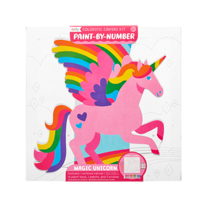 Paint by Number Kit - Magical Unicorn