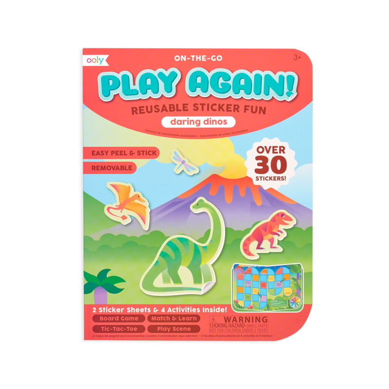 Play Again! Mini on-the-go Activity Kit - Daring Dinos