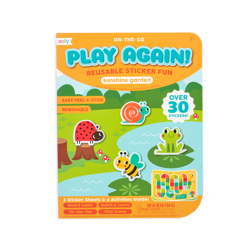 Play Again! Mini on-the-go Activity Kit - Sunshine Garden