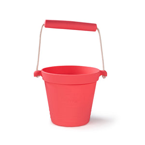 Coral Pink Silicone Bucket