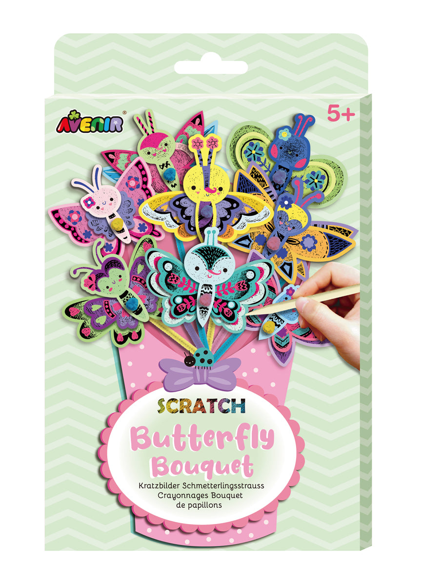 Scratch Butterfly Bouquet