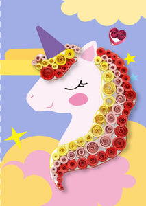 My First Quilling Art - Unicorn