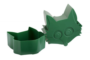 Dark Green Fox Snack Box