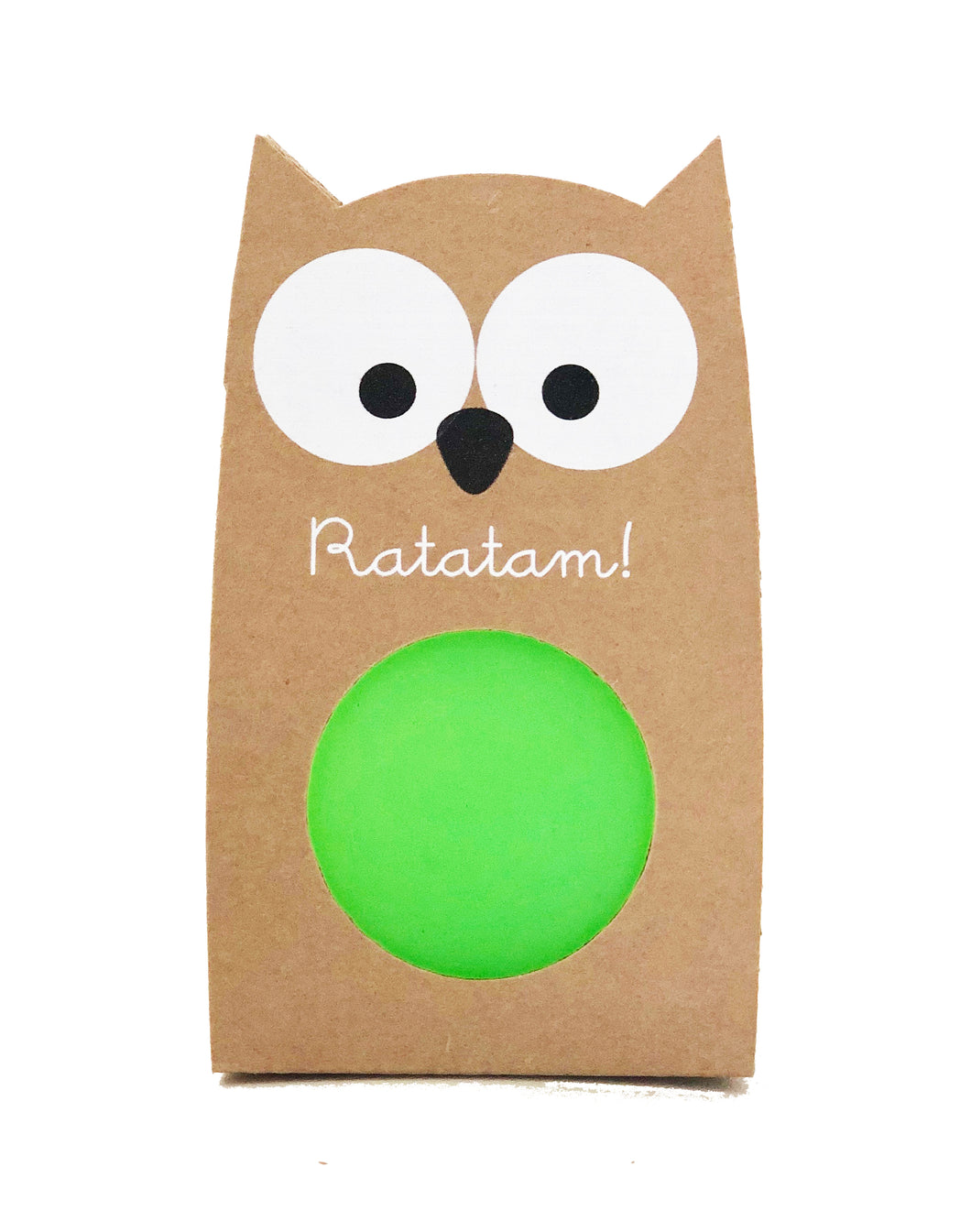Green Owl Bouncy Ball