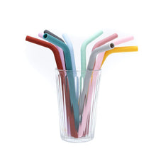 Load image into Gallery viewer, Silicone Straws Earth &amp; Blooms
