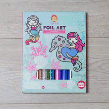 Load image into Gallery viewer, Foil Art - Mermaids
