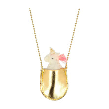 Load image into Gallery viewer, Unicorn Pocket Necklace
