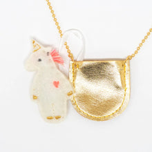 Load image into Gallery viewer, Unicorn Pocket Necklace
