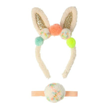 Load image into Gallery viewer, Meri Meri Pom Pom Bunny Ear Dress-Up
