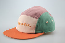 Load image into Gallery viewer, 5 Panel Cap | Burlwood + Shell
