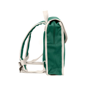 Recycled Cotton Backpack Pine Green