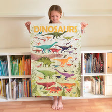 Load image into Gallery viewer, My Giant Poster &amp; Sticker Set | Dinosaurs
