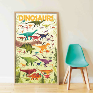 My Giant Poster & Sticker Set | Dinosaurs