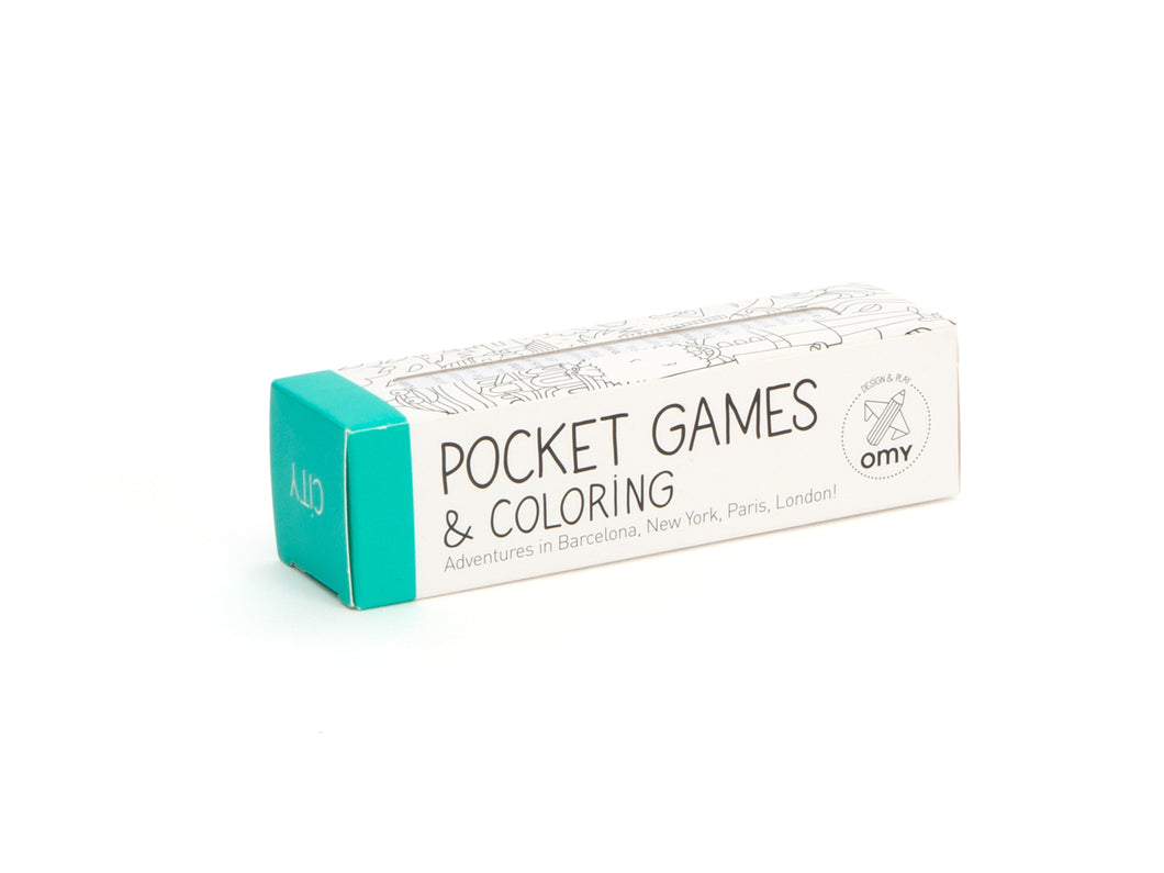 City Pocket Games & Colouring