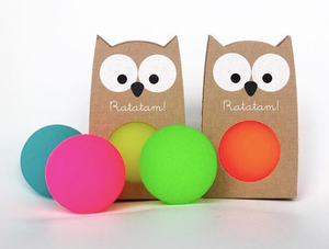 Green Owl Bouncy Ball