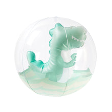 Load image into Gallery viewer, Surfing Dino Inflatable 3D Ball
