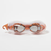 Load image into Gallery viewer, Mini Swim Goggles Tully the Tiger
