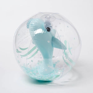 3D Inflatable Beach Ball Shark Tribe Khaki