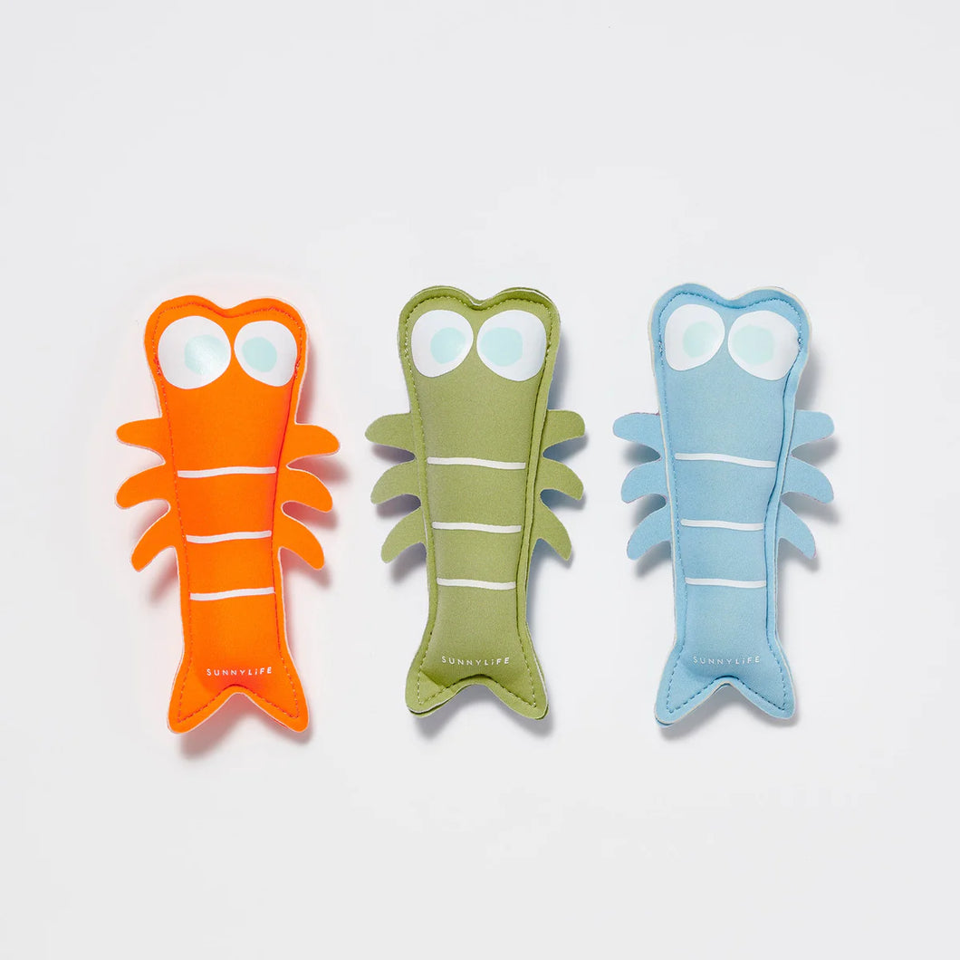 Dive Buddies Sonny the Sea Creature Blue Neon Orange