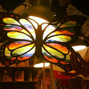 Make Your Own Butterfly Suncatcher