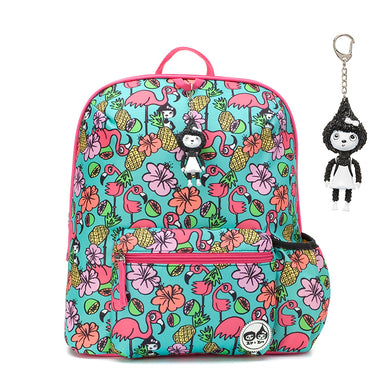 babymel zip and zoe mini backpack Safety Harness Spaceman Maison Baby & Kids a zipped main compartment with plenty of space for snacks and toys Explore the Zip and Zoe