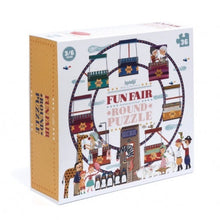 Load image into Gallery viewer, Fun Fair 36 piece Round Puzzle
