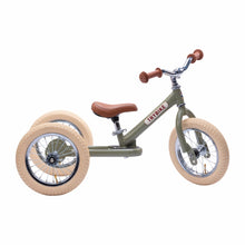Load image into Gallery viewer, Trybike 2 in 1 with Trike Kit | Vintage Green
