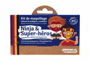 Ninja & Superhero | 3 Colour Face Paint Kit