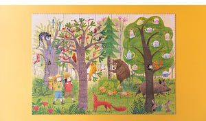 Night and Day in the Forest - 54 Piece Puzzle