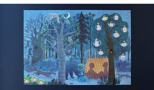 Night and Day in the Forest - 54 Piece Puzzle