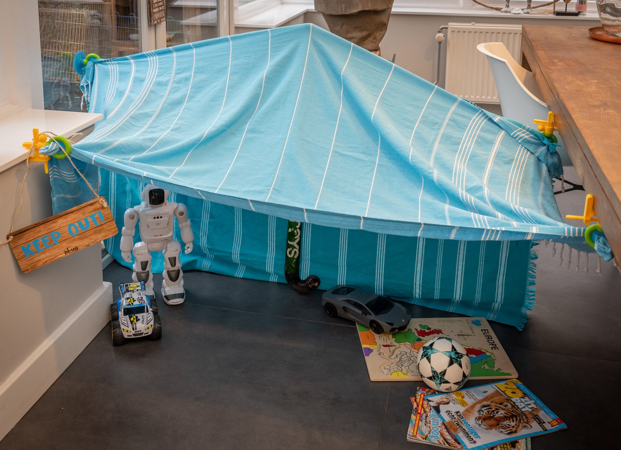 pl-ug tent kit Kids Tent Building Kit | Extra