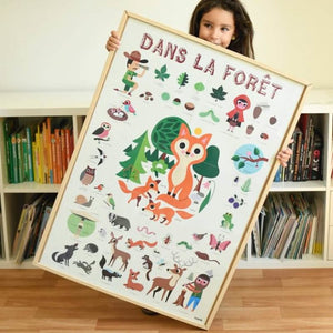 My Giant Poster & Sticker Set | Forest