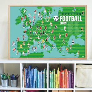 My Giant Poster & Sticker Set | Football