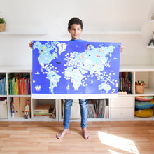 Load image into Gallery viewer, My Giant Poster &amp; Sticker Set | Flags of the World
