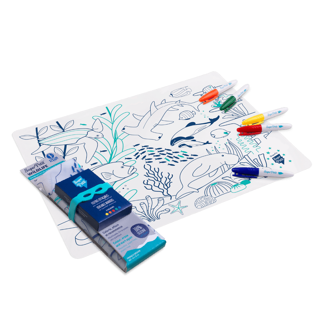 Silicone Colouring Set | Barrier Reef