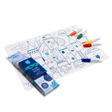 Load image into Gallery viewer, Silicone Colouring Set | Castle

