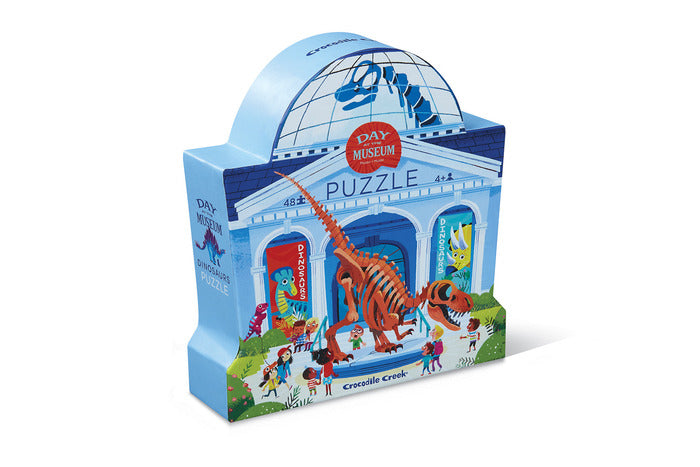 Day at the Dinosaur Museum  | 48 piece puzzle