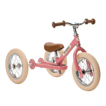 Load image into Gallery viewer, Trybike 2 in 1 with Trike Kit | Vintage Pink
