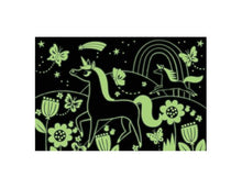 Load image into Gallery viewer, Glow In The Dark 100 piece puzzle | Unicorns
